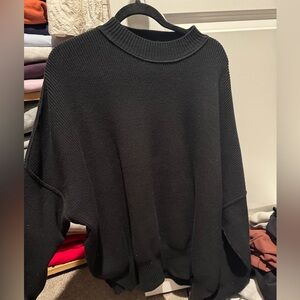 FP Movement by Free People Black Turtleneck Sweater